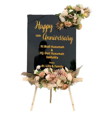 Papan Bunga Akrilik Indra Kasih