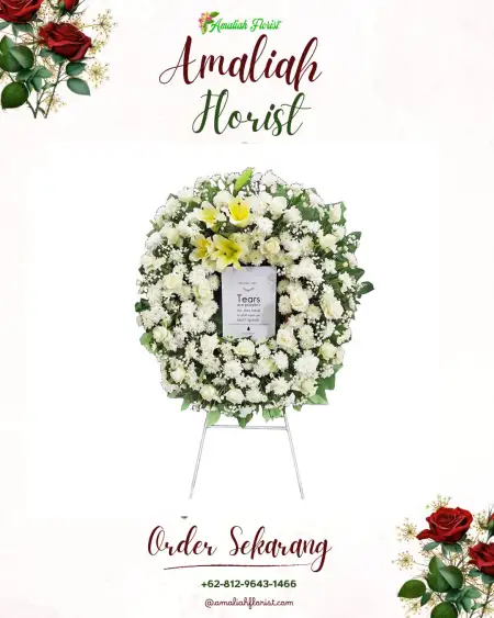 Krans Bunga Duka Indra Kasih