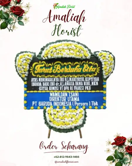 Papan Bunga Duka Indra Kasih